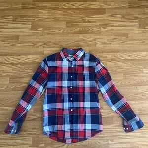 Express slim fit flannel in size small